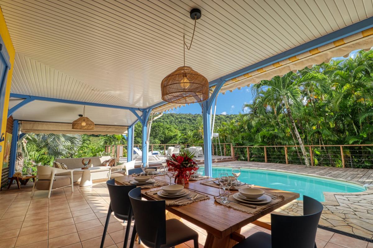 Location villa Martinique Espace repas Location villa Martinique Espace repas